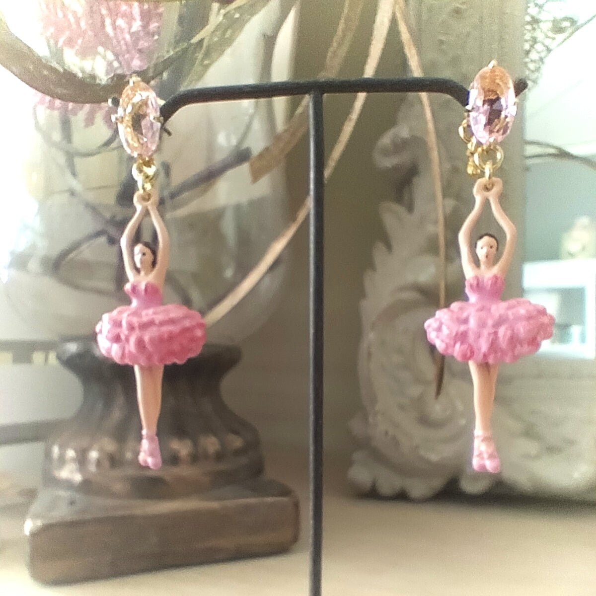 Orecchini Les Néréides - Pas de deux - Rose
