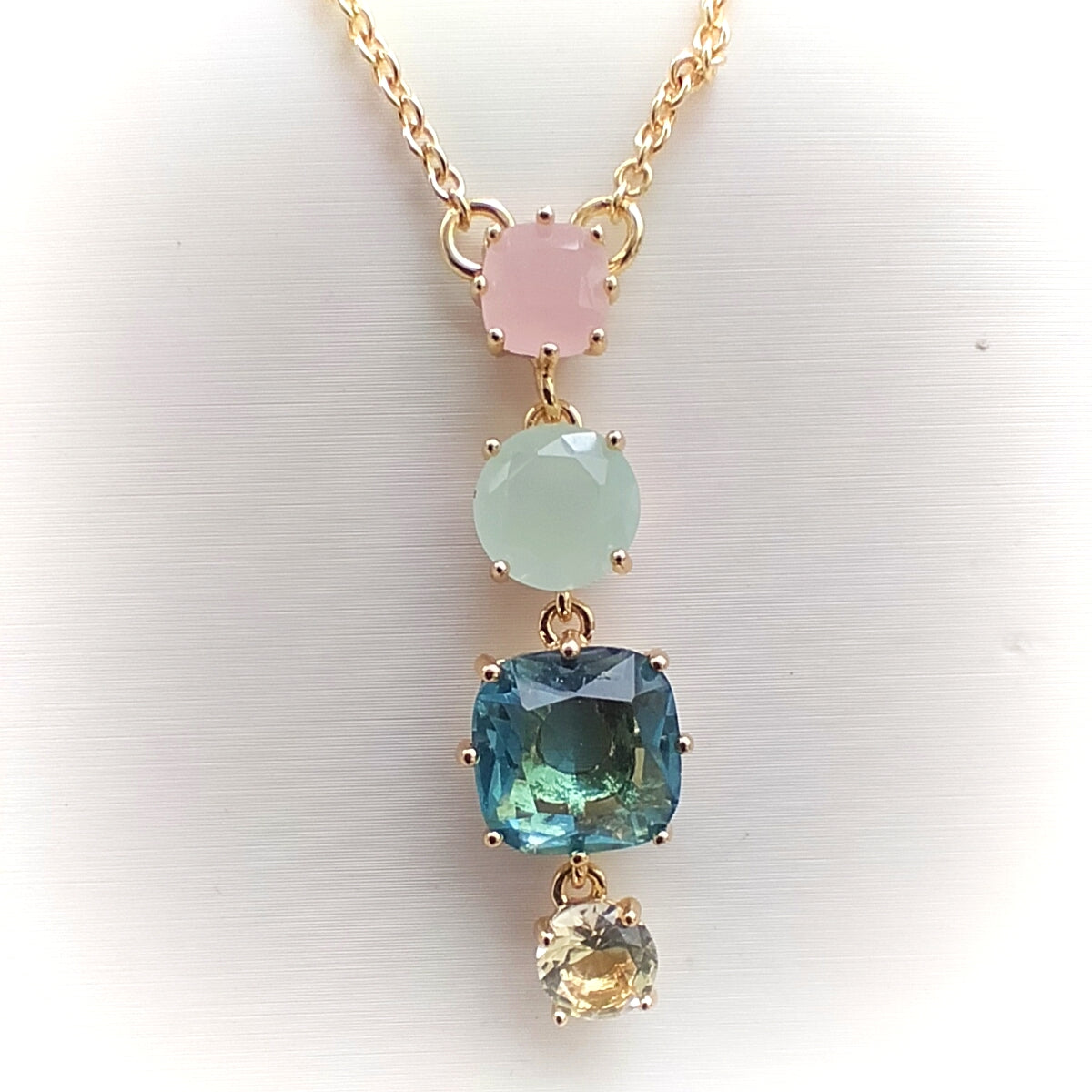Collana Les Néréides - La Diamantine - Multicolor acqua
