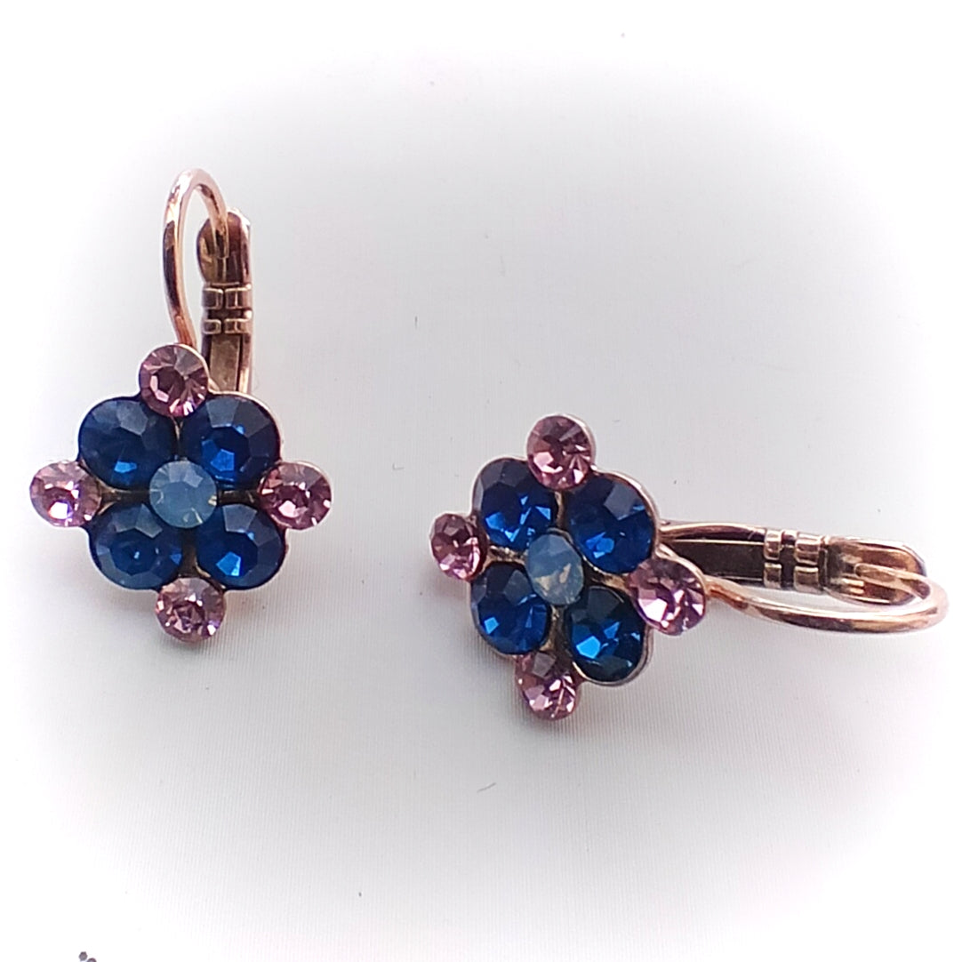 Orecchini Mariana - Golden rose - 011-64 Blue