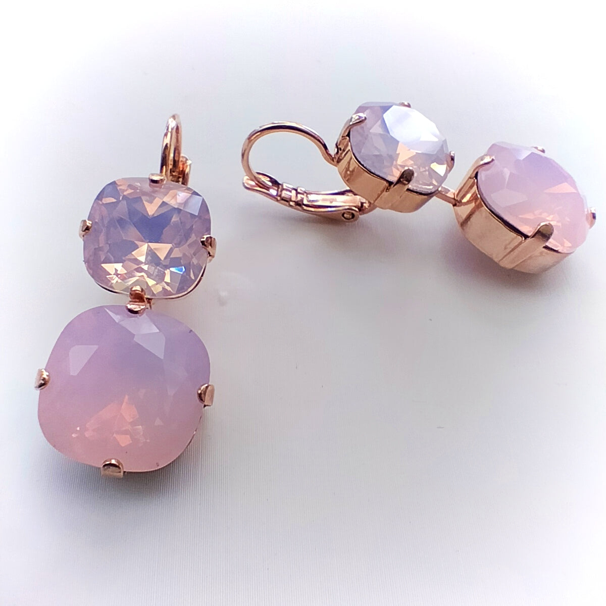 Orecchini Mariana - Golden rose - 0013-26/8 Opal pink