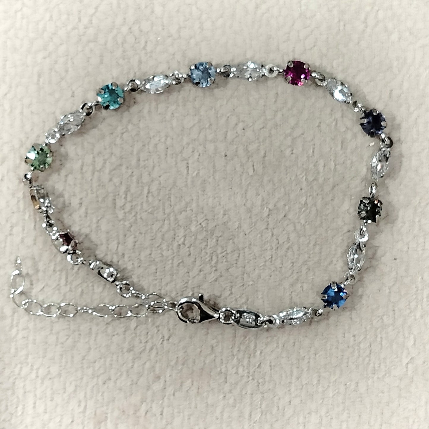 Bracciale - argento 925 con cristalli - Helen