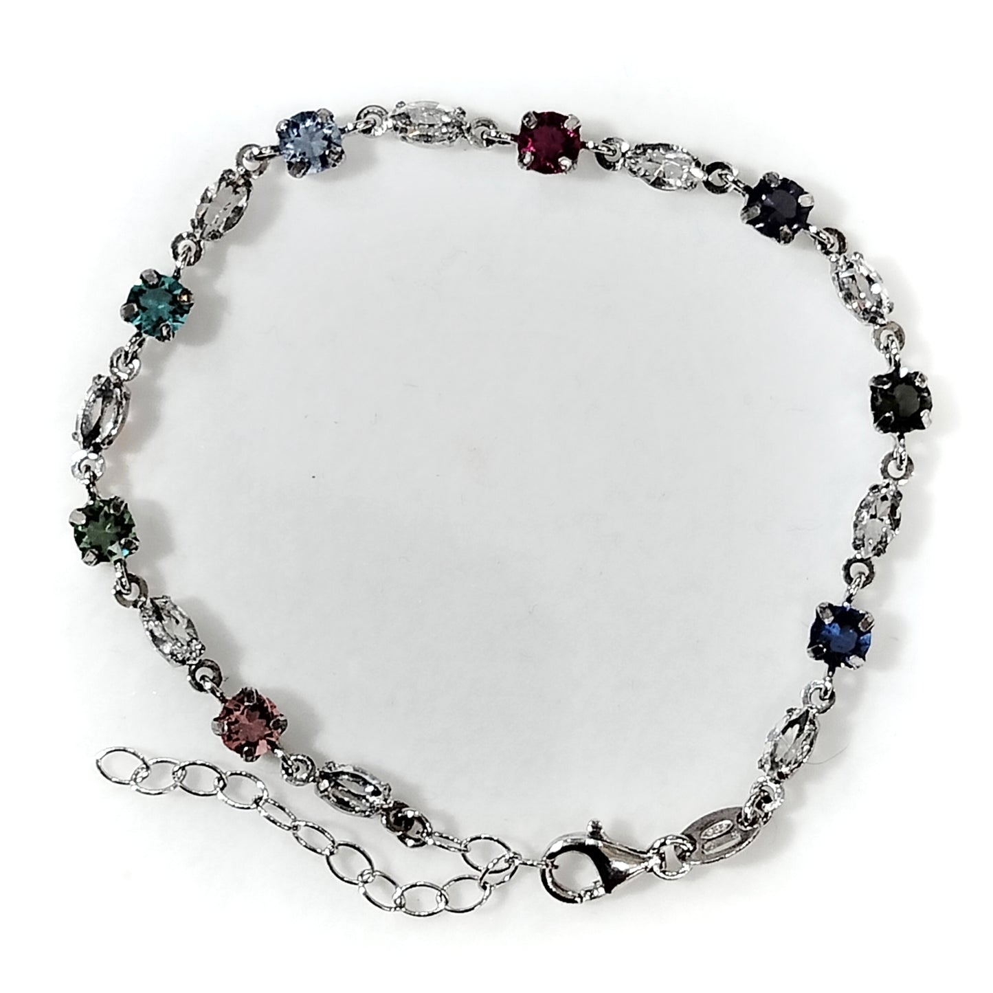 Bracciale - argento 925 con cristalli - Helen