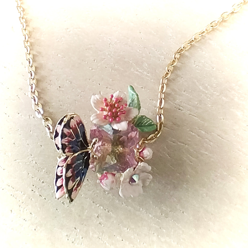 Collana Les Néréides - Papillon du Japon