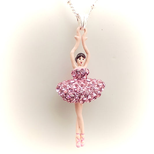 Collana Les Néréides - Pas de deux - Rose crystal
