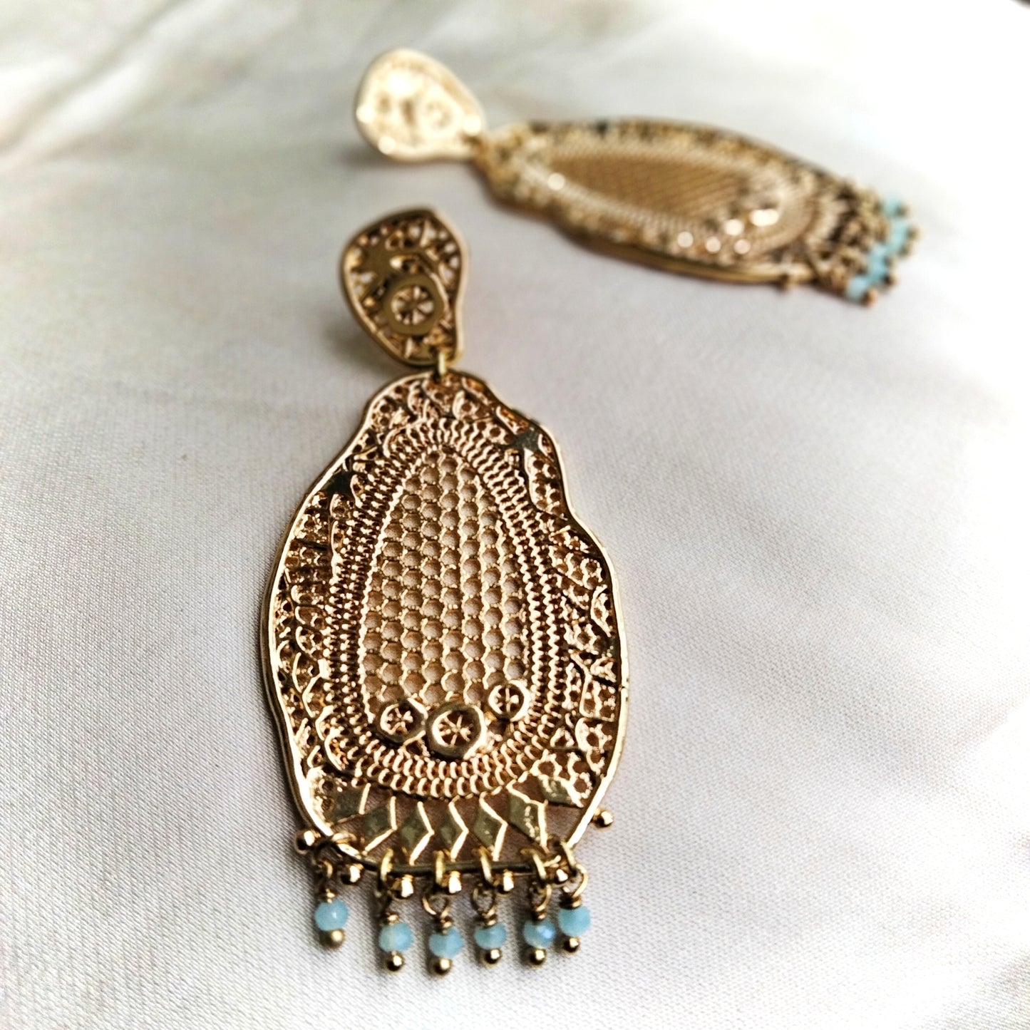 Orecchini Franck Herval - Barbara stud earrings with mini dangles