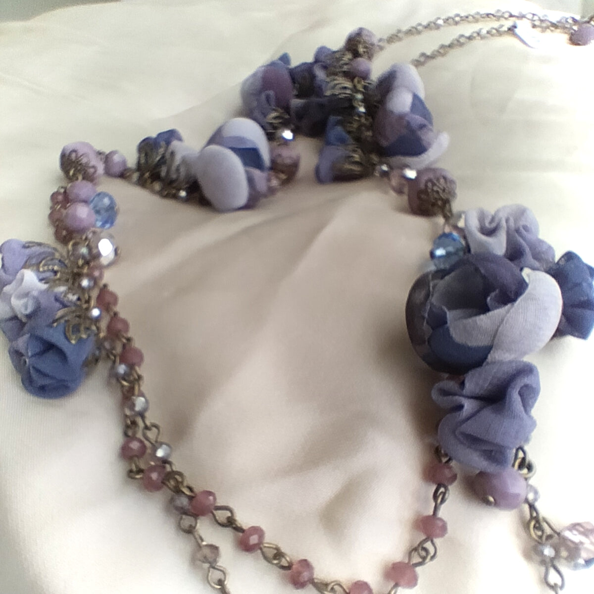 Collana Blossom - Blue Mauve