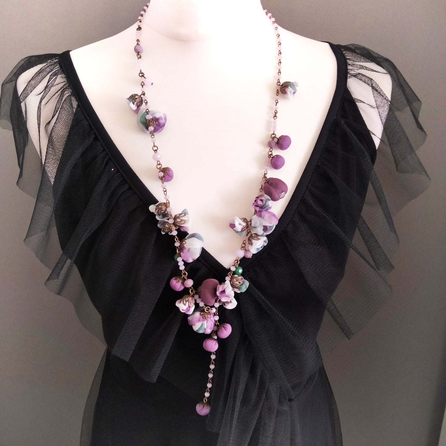 Collana Blossom - Lavander