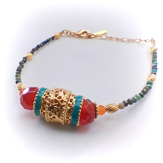 Bracciale Satellite Paris - Silma 2V Rouge