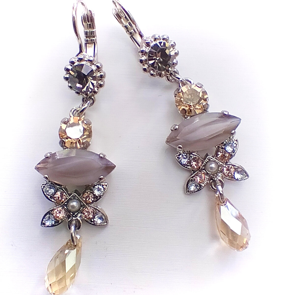 Orecchini Mariana - Shiny - 0010-01 grey sand