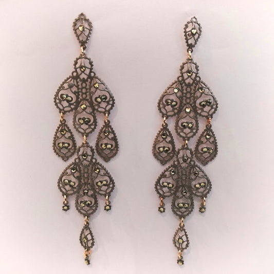 Orecchini Lace - Bronze