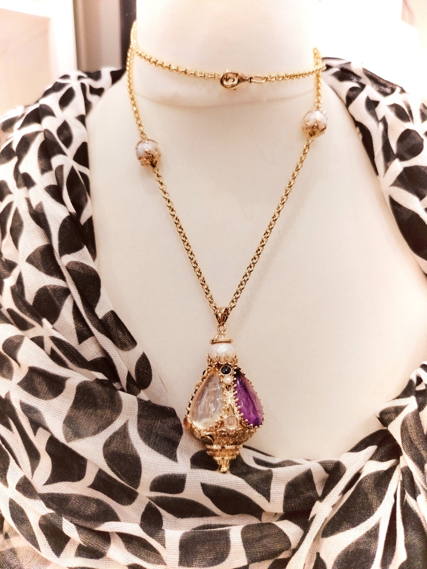 Collana Vintage -  camei