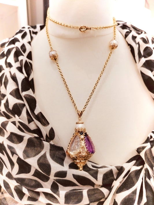 Collana Vintage -  camei