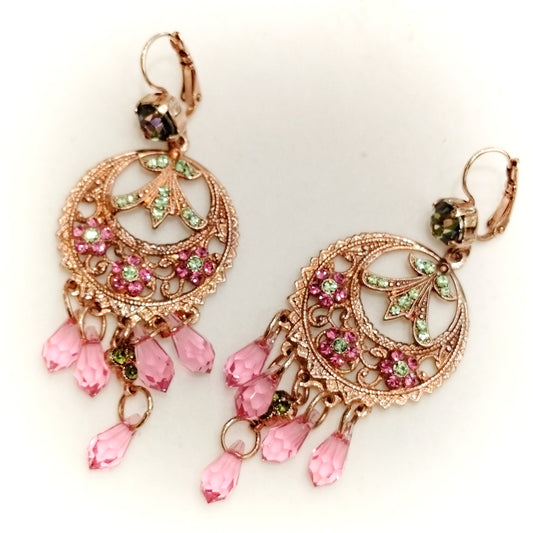 Orecchini Mariana - Golden rose - Gipsy rose