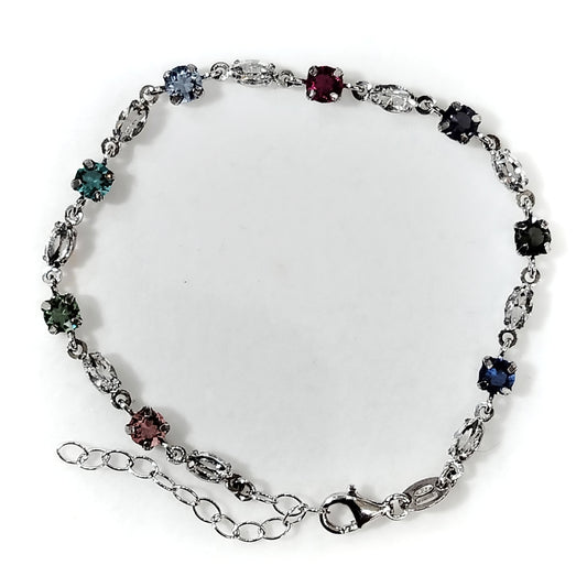 Bracciale -  argento 925 con cristalli - Helen