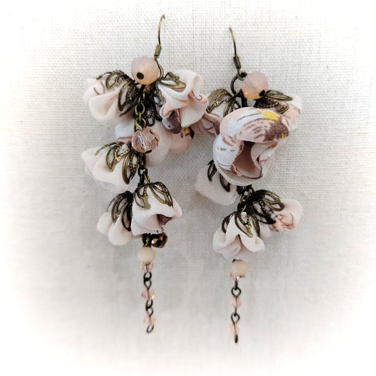 Orecchini Blossom - Sand nuances