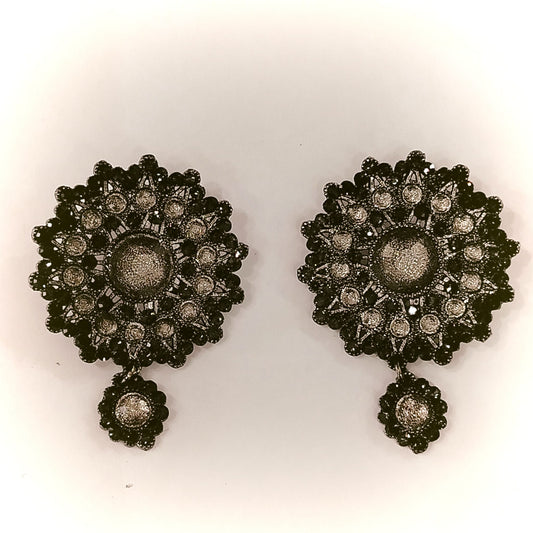 Orecchini Lace - Antracite stella