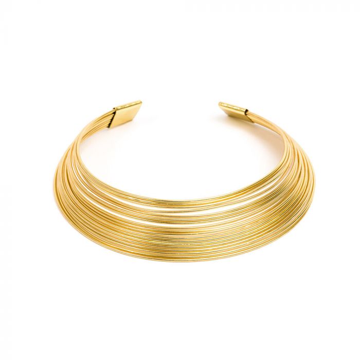 Collana Vestopazzo Girocollo rigida multifilo