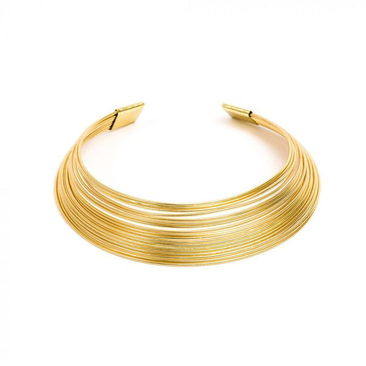 Collana Vestopazzo Girocollo rigida multifilo