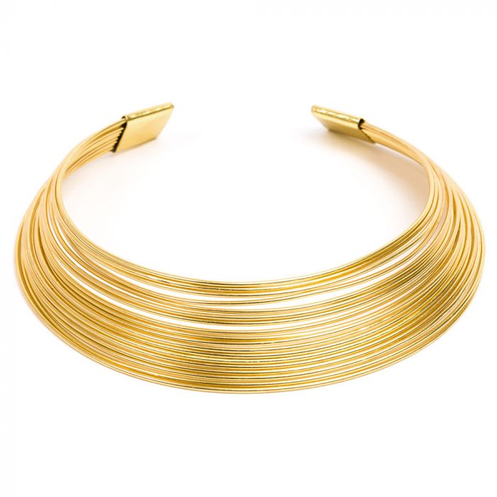 Collana Vestopazzo Girocollo rigida multifilo
