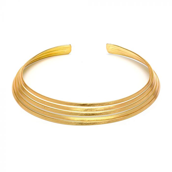 Collana Vestopazzo Girocollo rigida 5 fili