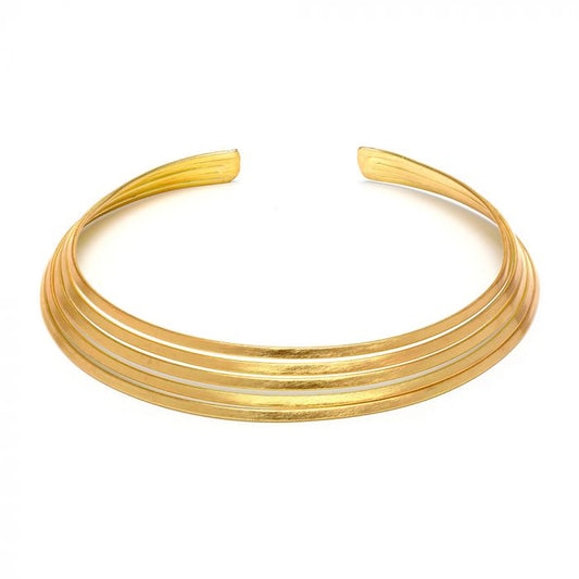 Collana Vestopazzo Girocollo rigida 5 fili