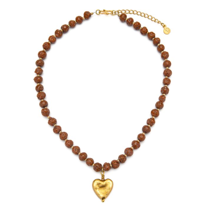 Collana Vestopazzo con pendente a cuore