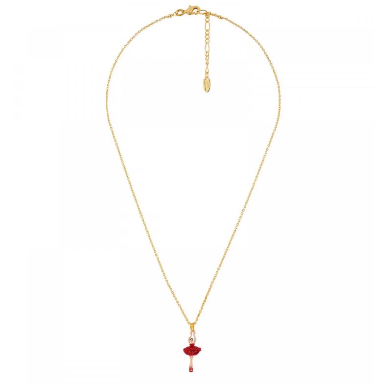 Collana Les Néréides - Mini Pas de deux - Crystal red